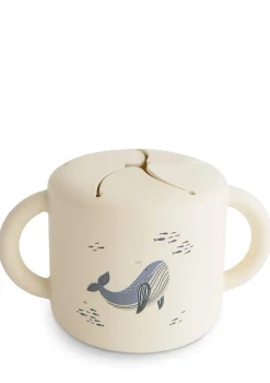 Silikon Snackbecher Whales
