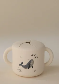 Silikon Snackbecher Whales