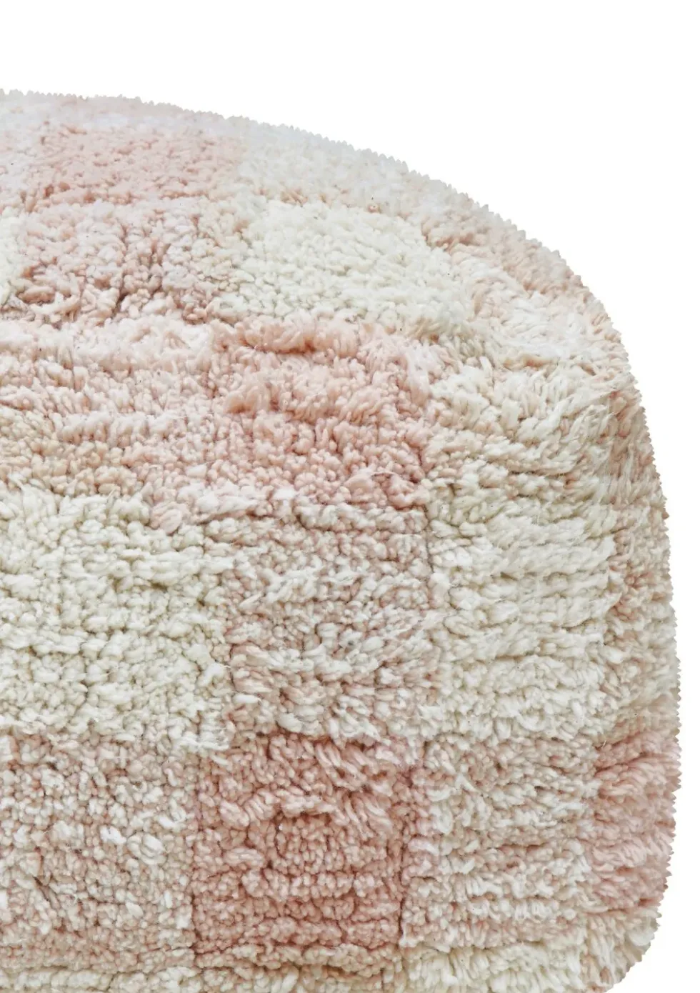 Sitzpouf 'Vichy' Rose