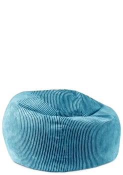 Sitzsack Cord Lagune Blau