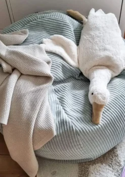 Sitzsack Cord Salbei Grün