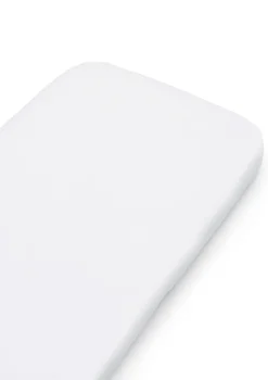 Spannbettlaken 'Ada' für 'Wood Mini+ Baby' Simply White 122 x 68 x 12 cm