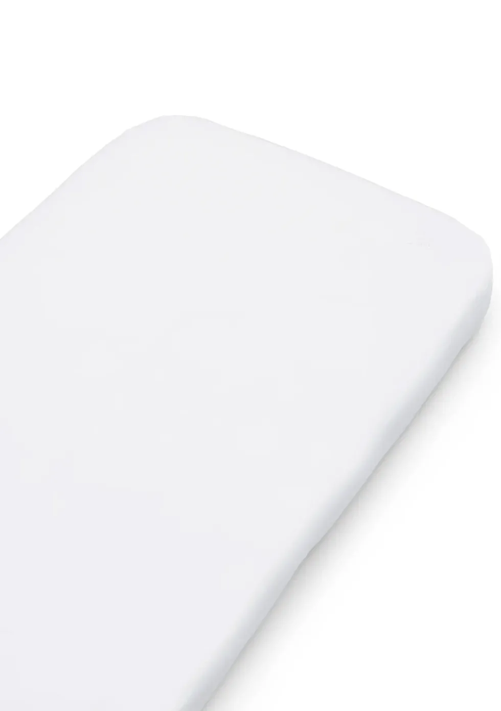 Spannbettlaken 'Ada' für 'Wood Mini+ Baby' Simply White 122 x 68 x 12 cm
