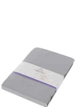Spannbettlaken aschgrau für Oliver Furniture Mini+