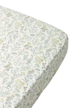 Spannbettlaken 'Bea' für 'Wood Mini+ Junior' Summer Flowers 162 x 68 x 12 cm