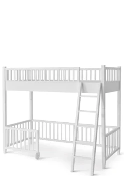 Spielbett weiß 200 x 90 cm