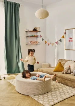 Spiel-Element 'Donut' Cord Karamell Beige