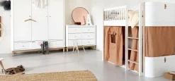 Spielmatratze für halbhohes Hochbett 'Wood Mini+' 162 cm