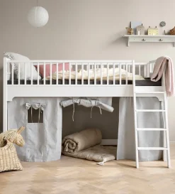 Spielmatratze für halbhohes Hochbett 'Wood Original' 90x200 cm natur