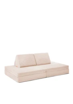 Spielsofa Cord Creme Beige