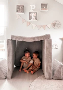 Spielsofa Cord Koala Grau