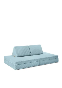 Spielsofa Cord Lagune Blau