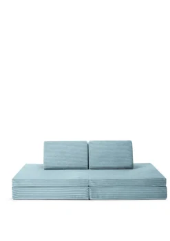 Spielsofa Cord Lagune Blau