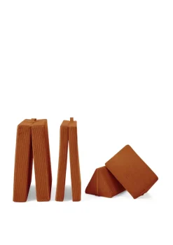 Spielsofa Cord Rost Orange