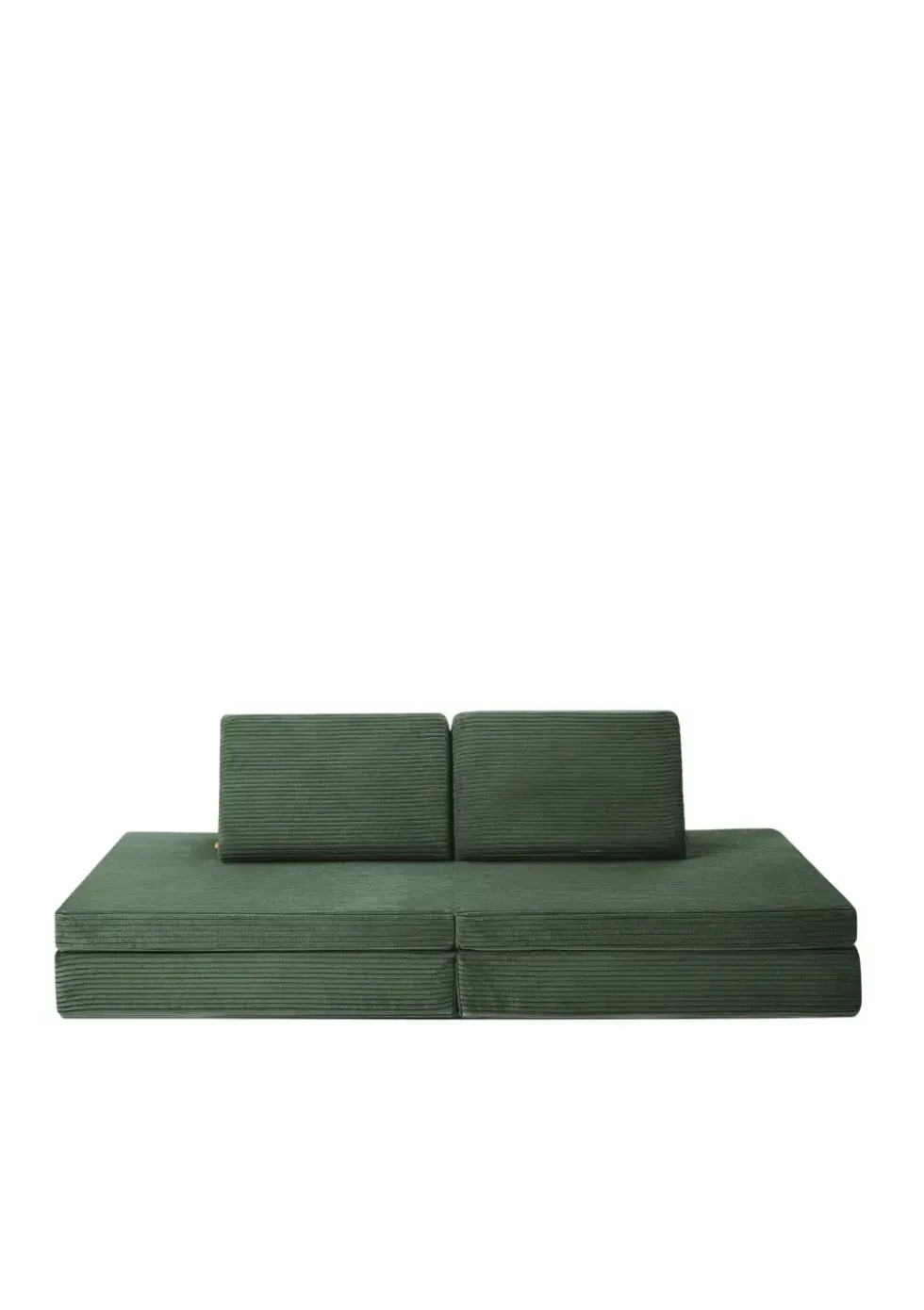 Spielsofa Cord Tannen Grün