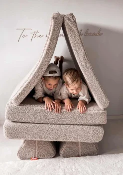Spielsofa Teddy Haselnuss