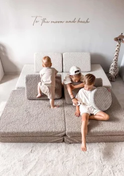 Spielsofa Teddy Haselnuss