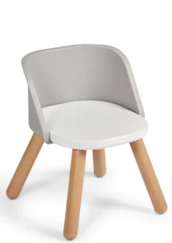 Spieltisch & Stühle Set Graphit Grau