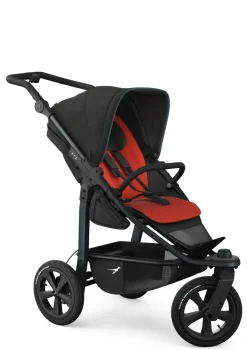 Sportwagen 'Mono 3' Anthrazit / Rot