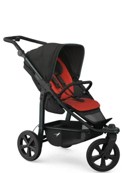 Sportwagen 'Mono 3' Anthrazit / Rot