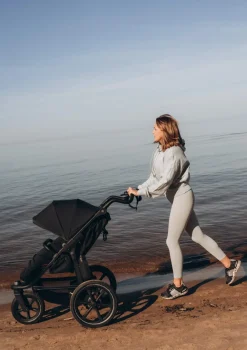 Sportwagen 'Pro' Anthrazit / Rot