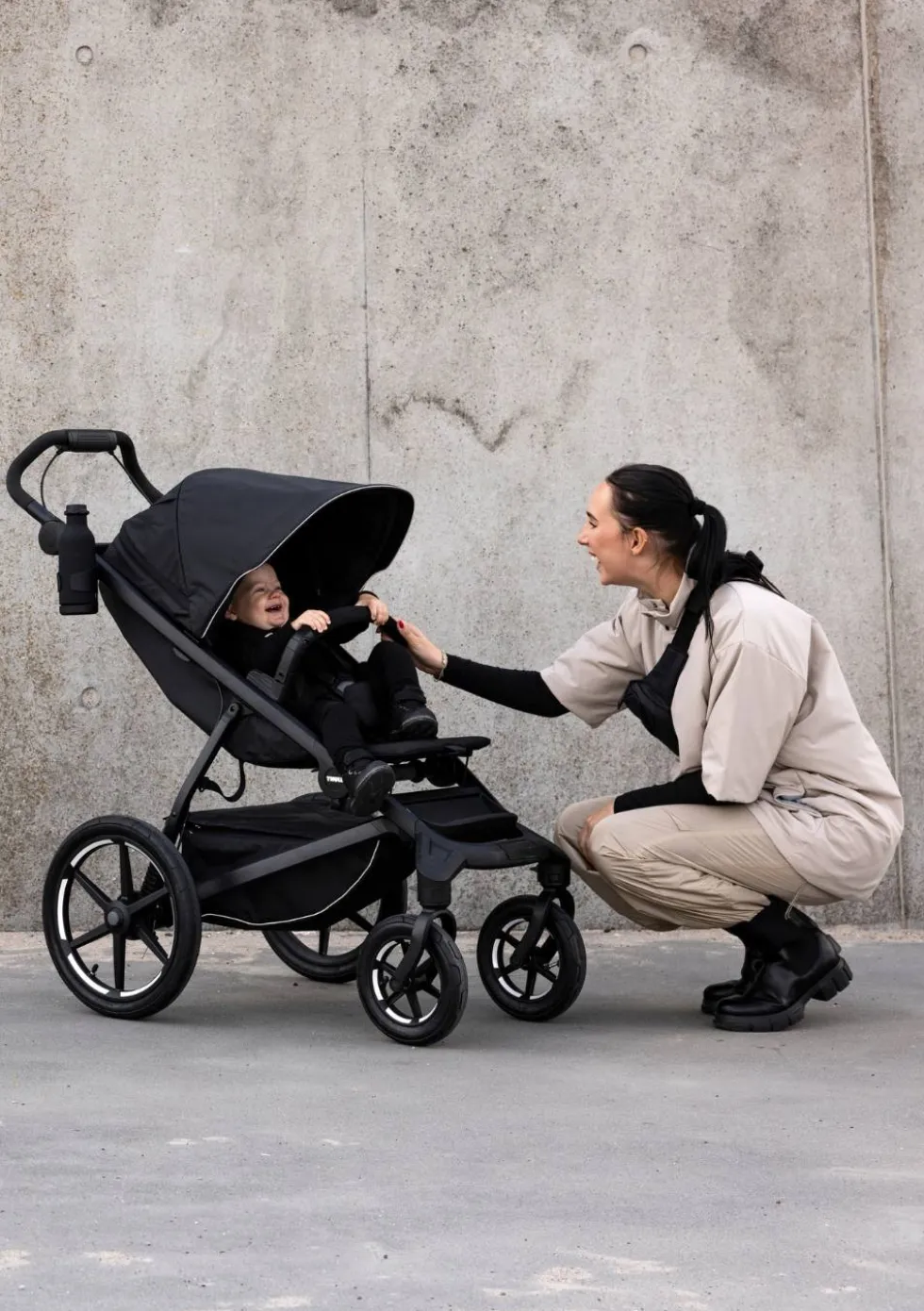 Sportwagen 'Urban Glide 4-wheel' Black