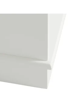 Standregal 'Wood' horizontal 3 x 2 / weiß mit Sockel