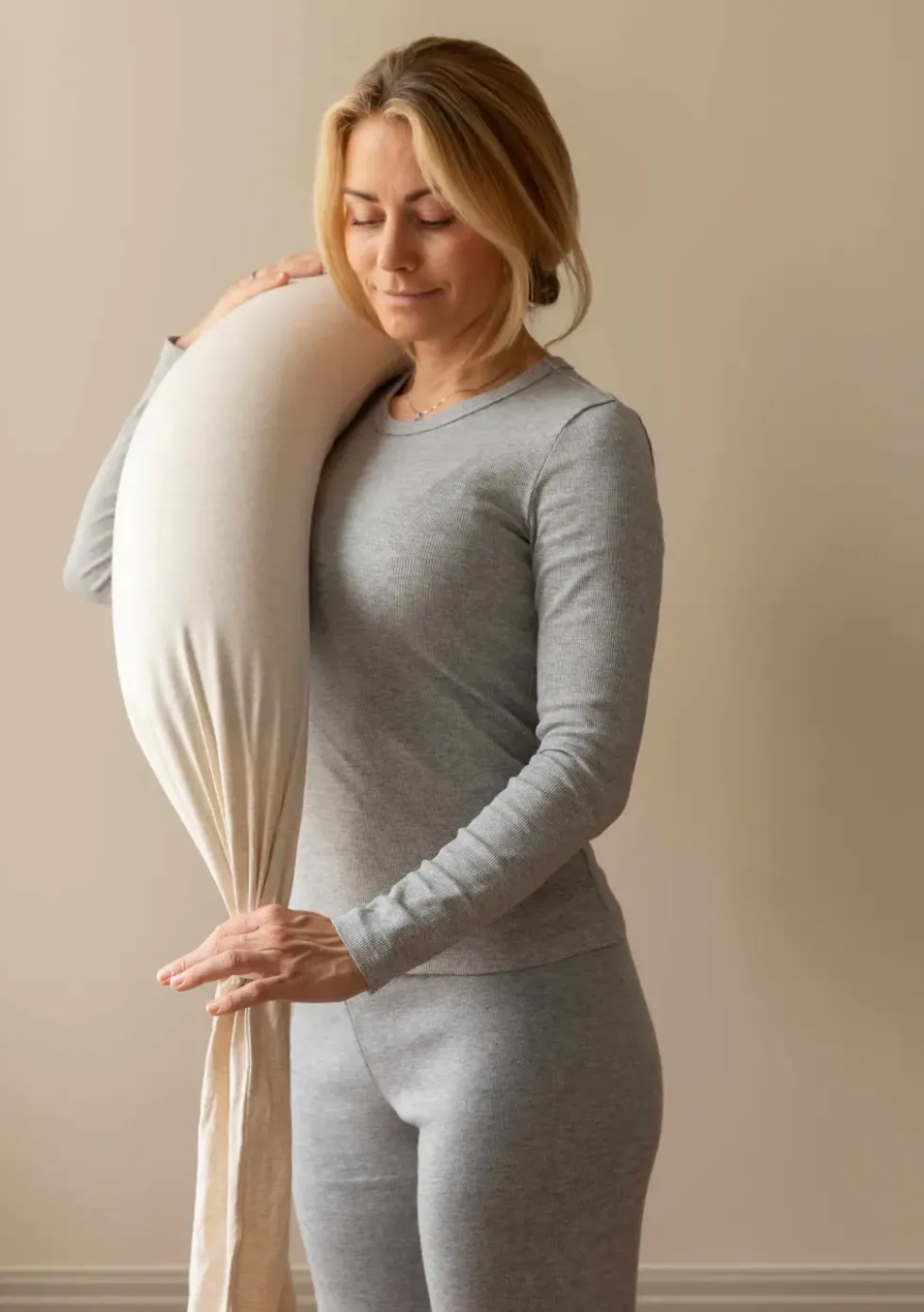 Stillkissen Seashell Beige