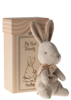Stofftier 'Mein erster Hase' off-white