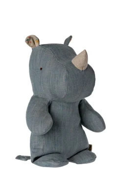 Stofftier 'Safari-Friends' Nashorn blau/sand klein