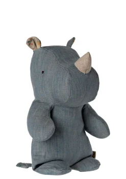 Stofftier 'Safari-Friends' Nashorn blau/sand klein