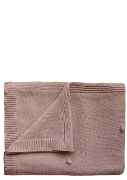 Strick-Babydecke 'Dots Blush'