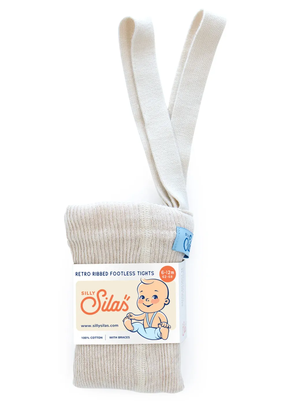 Strumpfhose mit Trägern ohne Fuß cream blend
