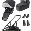 Switchback Geschwisterwagen Switch&Roll dunkelgrau / schwarz