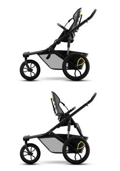Switchback Kinderwagen Switch&Jog dunkelgrau / schwarz