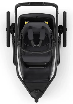 Switchback Kinderwagen Switch&Jog dunkelgrau / schwarz