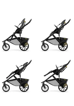 Switchback Kinderwagen Switch&Roll dunkelgrau / schwarz