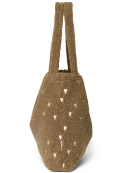 Tasche 'Teddy Mom-Bag' Brown Hearts