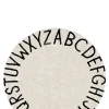 Teppich mit Buchstaben 'ABC' waschbar Ø 150 cm