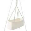 3-tlg. Babywiegen-Set Natur