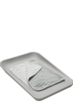 Topper Wickelauflage Organic 'Woodland' Cool Grey