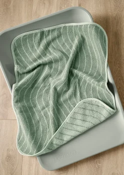 Topper Wickelauflage Organic 'Woodland' Sage Green