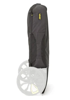 Transporttasche dunkelgrau / schwarz