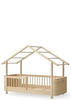 Umbauset für 'Wood Mini+' Juniorbett zum Hausbett Eiche