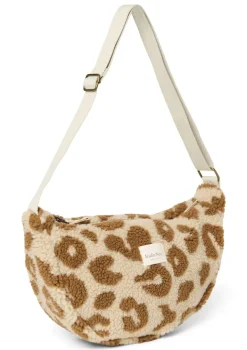 Umhängetasche 'Teddy Adult Fanny Pack' Ecru Leopard