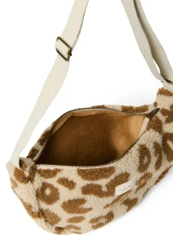 Umhängetasche 'Teddy Adult Fanny Pack' Ecru Leopard