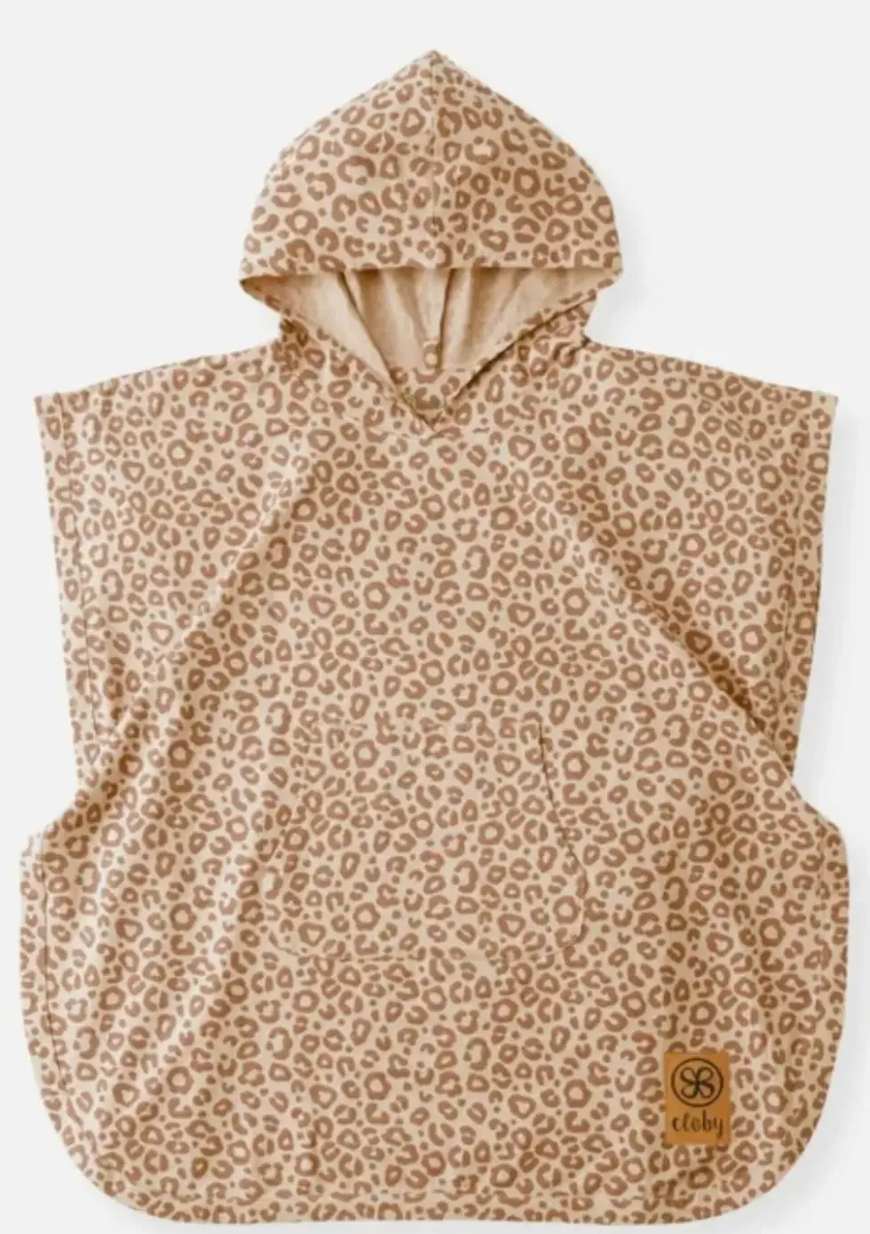 UV-Poncho (UPF 50+) Leopard Brown