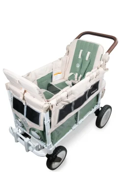 VW2 Volkswagen Kinderwagen 2-Sitzer Sage Green