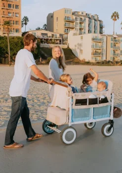 VW4 Volkswagen Kinderwagen 4-Sitzer Bondi Blue