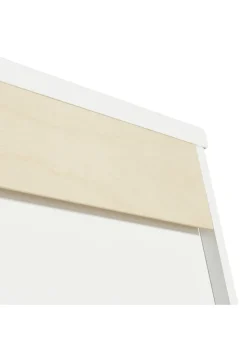 Wandregal 'Wood' horizontal 3x2 weiß